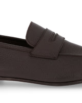 Brown ARLES soft penny loafer