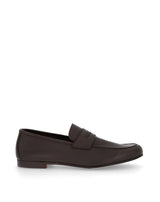 Brown ARLES soft penny loafer