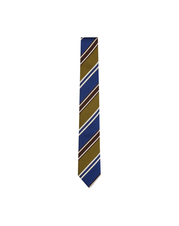 Green repp tie 