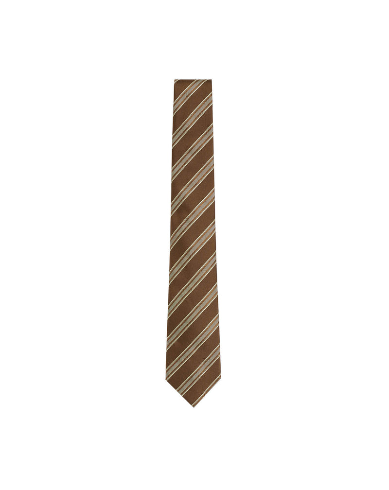 Graphite grey ANOR small patterned tie